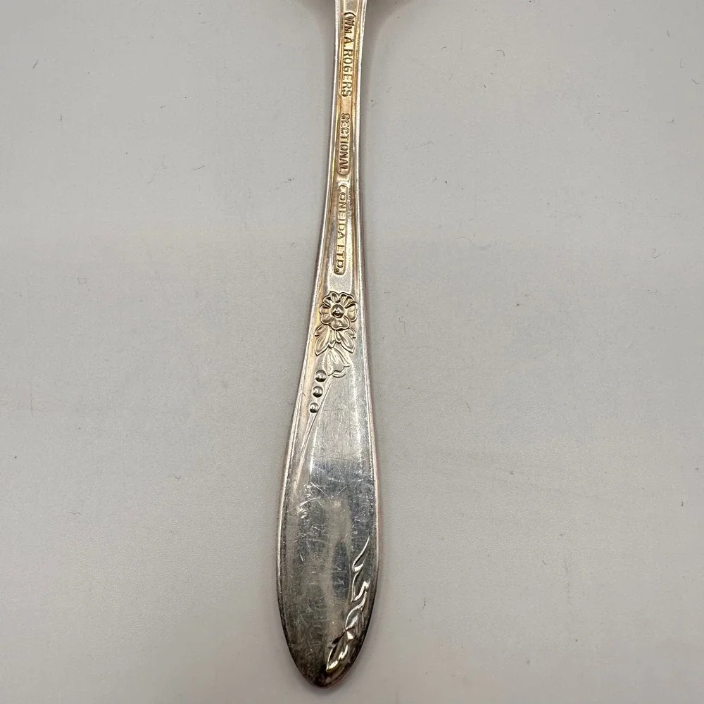 1954 Wm A Rogers/Oneida Country Lane Gardenia Silver Plate Vintage Teaspoon